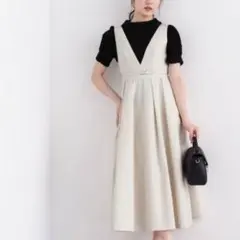 プロポーションボディドレッシング タフタジャンスカ ワンピース S