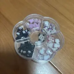 キティちゃん クロミ ネイルパーツ セットのサムネイル