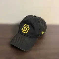 New Era SDロゴ ベースボールキャップ ブラウン