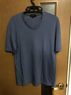 aba house 　Vネック　Tシャツ 　ブルーグレー　メンズ46Mのサムネイル
