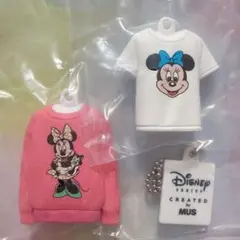 Disney MUS ウェアコレクション カプセルトイ ミニー２点セット