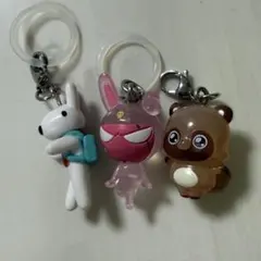 リサとガスパール ケロロ軍曹 二尾の小狐てnこ めじるしアクセサリー まとめ売り