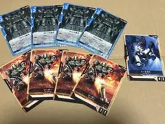 ガンダムカードゲーム　コルシカ基地　リーオー　トールギス