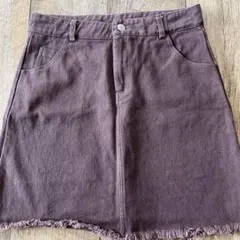 (^-^)GRL*デニムスカート*