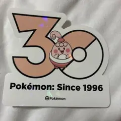 ポケモン 30周年 ステッカー