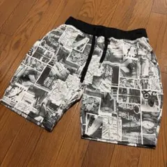 総柄　プリント　ハーフパンツ　Mのサムネイル