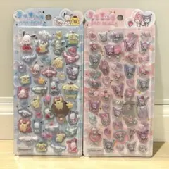 【正規品】　サンリオキャラクターズ　マイメロ　クロミ　うるちゅるポップシール