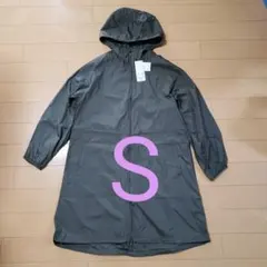 新品　ユニクロ　ポケッタブルコート　S オリーブ　耐久撥水加工