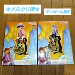 ズートピア2　ニック　ジュディ　モニタートップフィギュア　２体セット　③