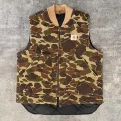 Carhartt カモフラージュ柄 ベストサイズS - メルカリ