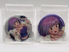 新条アカネ　ペインタースタイルver.　グリッター缶バッジ A・B