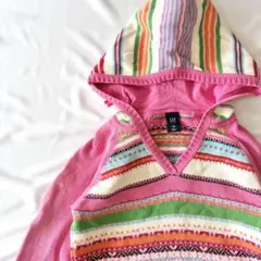 GAP KIDS フード付きニットワンピース 160