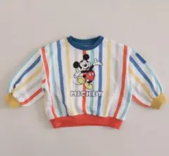 130センチ　ミッキー　トレーナー はるぴのママ/Disney