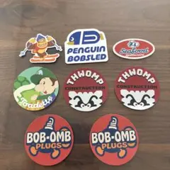 新品❣️ マリオカートワールド キャラクター ステッカー　8枚セット