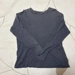 ダークグレー 長袖 Tシャツ