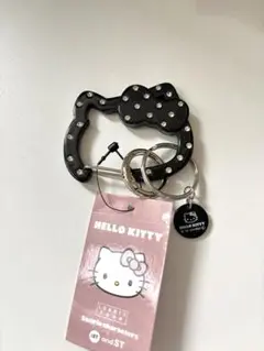 新品♡LOWRYS FARM キティ♡カラビナ♡ブラック