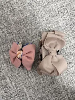 ヘアクリップ2個セット（バラ売り可能）