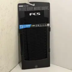 新品 FCS デッキパッド T3 MID フロントパッド ミッド ブラックのサムネイル