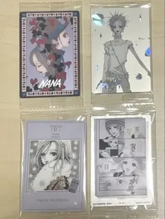 NANAレアカード 矢沢あいツインウエハース 4セット