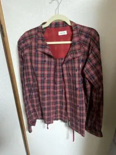 アンダーカバー　レッドチェックジャケット