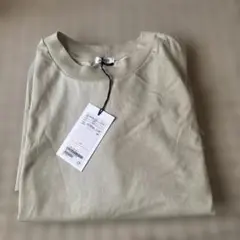 タグ付き　試着のみLOEFF ロング半袖Tシャツ　ライムのサムネイル