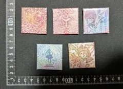 魔法少女まどか☆マギカ 魔女 スクエア缶バッジ セット まどマギ