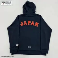 WBC 侍ジャパン　侍JAPAN しまむら　パーカー　LLサイズ　黒　ブラック