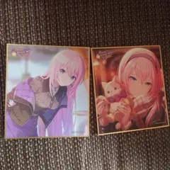 プロセカ　ミニ色紙　巡音ルカセット