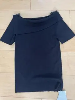 【新品タグ付】BE RADIANCE サマーニット　オフショル