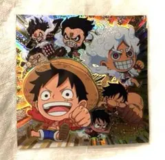 にふぉるめーしょん ワンピース大海賊シールウエハースLOG.10 ルフィ