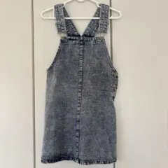 デニム ジャンパースカート　140