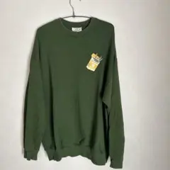 ダークグリーン スウェット トレーナーF