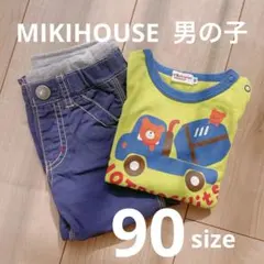 HOTBiscuits トラックプリント長袖Tシャツ