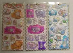【正規品】 サンリオ キラキラウォーターinシール キティ クロミ シナモロール