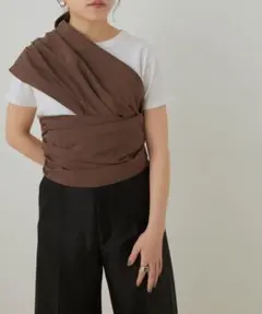 【フィーニー】Nylon cotton grosgrain sash beltのサムネイル
