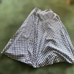 La-gemme ◆ギンガムチェックフレアスカート ◆