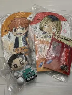 ハイキュー グッスマ 쿠지 タイトー 쿠지 5点セット