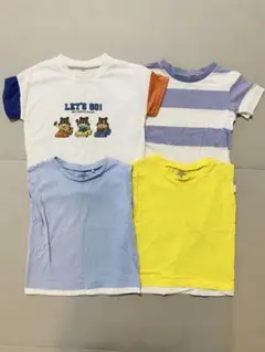 【まとめ売り】西松屋　半袖　ノースリーブ　Tシャツ 90㎝ 4枚セットのサムネイル