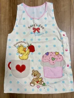 スージーズー エプロン キャラクター ドット柄 カップケーキ
