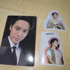 SEVENTEEN RIGHT HERE デジコ トレカ ミンギュ ステッカー