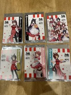 ウマ娘 ケンタッキー コラボカード 6種セット