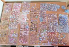 【大量】ボンボンドロップシール まとめ売り／ディズニー・サンリオなど多数