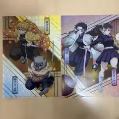 鬼滅の刃×くら寿司　クリアファイル セット