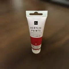 [早い者勝ち‼️]DAISO アクリル絵の具 赤 30ml