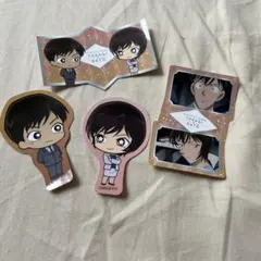 名探偵コナン　SDダイカットステッカーセット4　高木渉、佐藤美和子