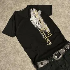 Y2K お兄系 BUFFALO BOBS NOIR 箔 総柄 シアー カットソー - メルカリ
