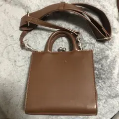 MOUSSY ブラウン ショルダーバッグ 2WAY