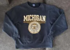 ※希少 Champion スウェット ミシガン 青タグ L