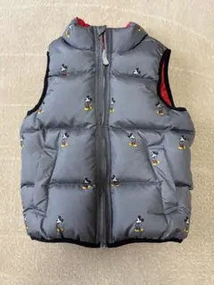 GAP キッズ　ミッキーマウス ノースリーブダウンベスト　110