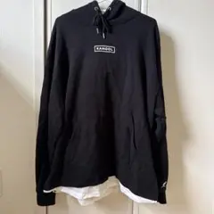 KANGOL パーカー ブラック Lサイズ